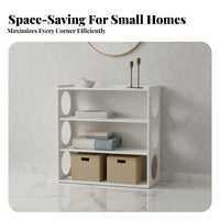 Modern & Design Fluted Glass Credenza Minimalist visually pleasing entrymanner table Cabinet Multi-Functional Sideboard sturdy Construction for Interior Design lovers, Apartment Dwellers, Living Room, Entrymanner, Hallmanner, Home Office