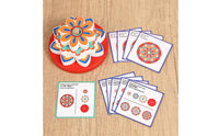 Flower Stacking Toy Early Learning Flower Stacking Block Brain Development Sorting Game for Preschool, Classroom