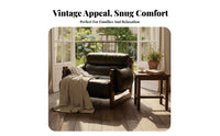 Single-Seater Armchair Light Luxury Aesthetic for Hotel Lobby, Hoteliers, Adults
