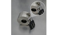 Outdoor Spigot Lock Cover with Padlock Combination Lockable Faucet Lockout Device for Homeowners, Maintenance