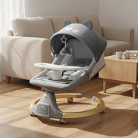 Newborn Rocking Infant Sleeper Bluetooth Music Player Electric Infant Swing Timer Function Automatic Infant Bouncer for Newborns, Infants, Nursery