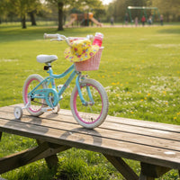 Children's Front Handlebar Basket Easy Installation Kids Bike Basket Cute Design