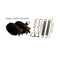 RV Awning Anchor Kit Rainproof RV Awning Tie down Kit Shock Absorbing Spring for Campers