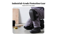 2 Pieces Anti-Slip Construction Knee Pads Wear-Resistant Heavy Duty Work Knee Pads Ergonomic Design for Gardeners, Workers