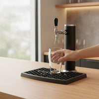 Plastic Beer Spill Tray Honeycomb Bar Spill Tray Easy to Clean Removable for Kegerator