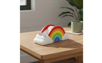 Adorable Design Rainbow Tape Dispenser Compact Size Rainbow Tape Holder Refillable Lightweight for Children, Students, Teachers, Home Office, Classroom