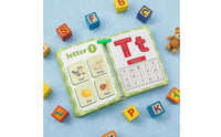 30 Pieces Double-Sided Alphabet Learning Cards Uppercase and Lowercase Letters Alphabet Flash Cards Early Literacy Cognitive Flashcards Rounded Corners for Children