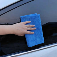 Tear Resistant Microfibre Cloth, 40cm x 50cm Microfibre Cloth for Automotive Use and Glass, Fast Drying and Washable Microfibre Towel