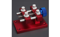 Aluminum Work Holder Mounting Holes Adjustable Clamping Base Knurled Knob Workshop Tool