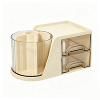Acrylic Desk Organizer with Drawers Drawer Desk Organizer Easy to Clean