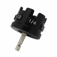 Nut Zipper Drill Attachment Multi-Diameter Hex Shank Nut Runner Reusable Power Tool Accessory for Installers, Electricians