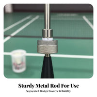 Badminton Swing Instructor Portable and Lightweight Badminton Power Practice Stick Racket Swing Practice Aid Long-Lasting