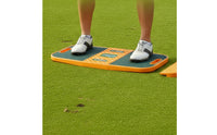 Textured Golf Swing Training Board Stable Golf Swing Training Aid Balanced Weight Transfer Board Long-Lasting for Golfers