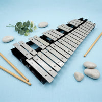 30-Note Xylophone Educational 30-Note Percussion Instrument Glockenspiel for Beginners, Home Practice