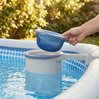 Wall Mount Pool Skimmer Adjustable Skimmer with Strainer Basket Filter Washable Long-Lasting