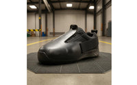 Slip-on Anti-Crush Shoe Cover Open Back Safety Shoe Cover Adjustable Strap Foot Protection Molded Plastic