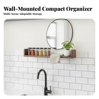 Multi-Purpose Floating Picture Ledge Minimalist Design Picture Ledge Space-Saving Wall Shelf Easy Installation for Homeowners, Decor Enthusiasts, Students, Living Room, Kitchen, Bathroom, Bedroom