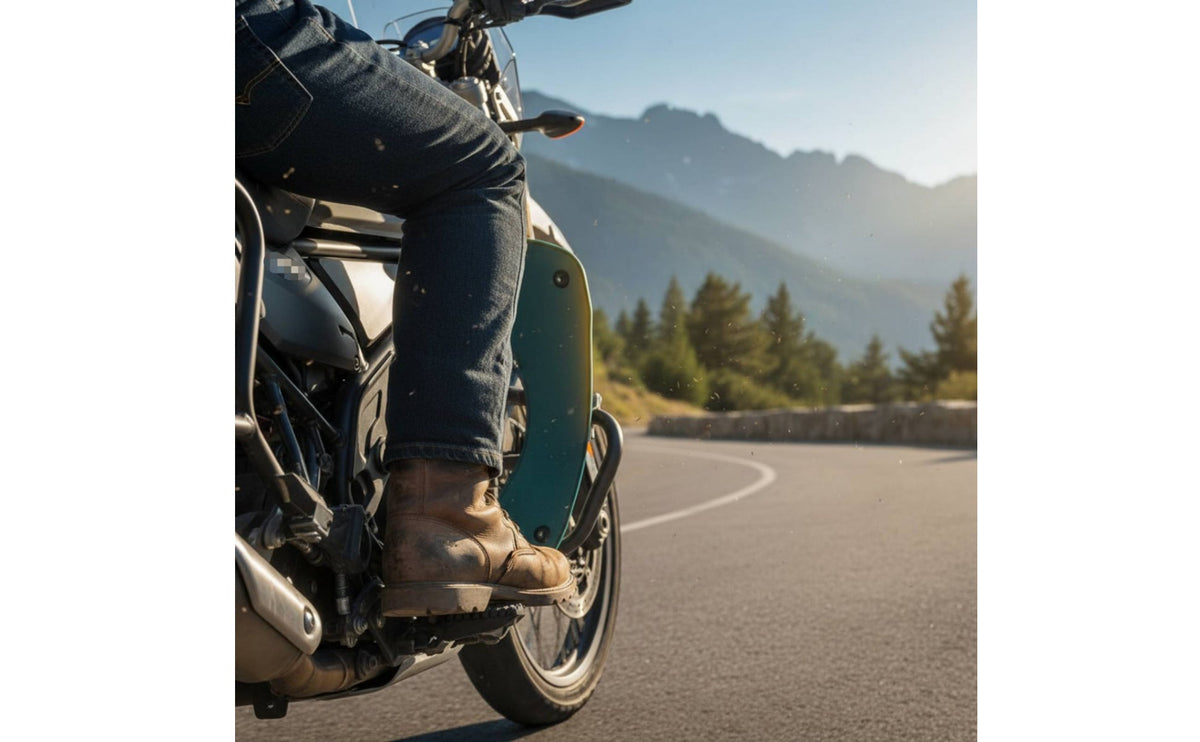 Widened Engine Guard Bumper Protector for Motorcycles
