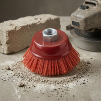 Derusting Abrasive Cup Brush Dense Bristles Angle Grinder Brush Surface Grinding Shop Tool Part
