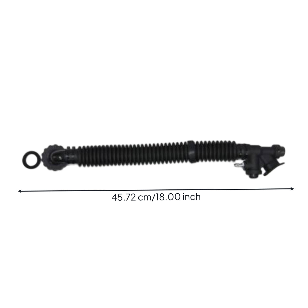 Airway Hose Diving Corrugated Hose Flexible Diving Air Tube for Scuba Divers, Repair Shops, Gear Replacement