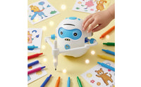 Educational Drawing Robot Early-Learning Drawing Robot Painting Activities Easy to Use for Children