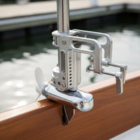 Electric Outboard Motor High Power Electric Stern Motor Waterproof Boat Equipment for Kayaking, Water Park
