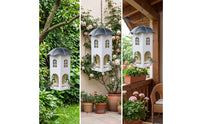 Castle Bird Feeder Decorative Hanging Bird Feeder Long-Lasting for Yard