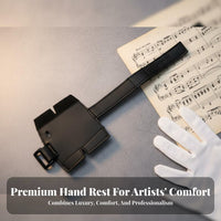 Soft and Comfortable Leather Instrument Hand Protector Easy to Install French Instrument Sweat-Resistant