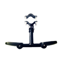 Anti-Slip Foldable Cycle Footrest Rubber Clamp-on Cycle Footrest Metal Bike Rear Foot Peg Compact for Children