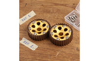 2 Pieces Timing Cam Gears High Precision Camshaft Gears Improved Energy Economy Engine Part for Modifiers
