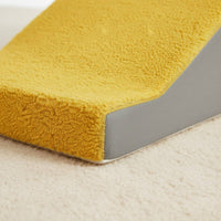 Dog Steps for Bed Gentle Slope Pet Stairs Foam Pet Stairs Easy Assembly Lightweight for Felines