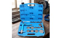 Air Pressure Assisted Brake Caliper Piston Reset Tool Kit Universal Pneumatic Brake Caliper Tool Kit Heavy Duty Professional for Mechanics, DIYers, Auto Repair Shop, Garage