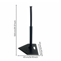 Baseball Batting Tee Telescopic Adjustable Batting Tee Non-Slip Base Sports Training Gear for Beginners