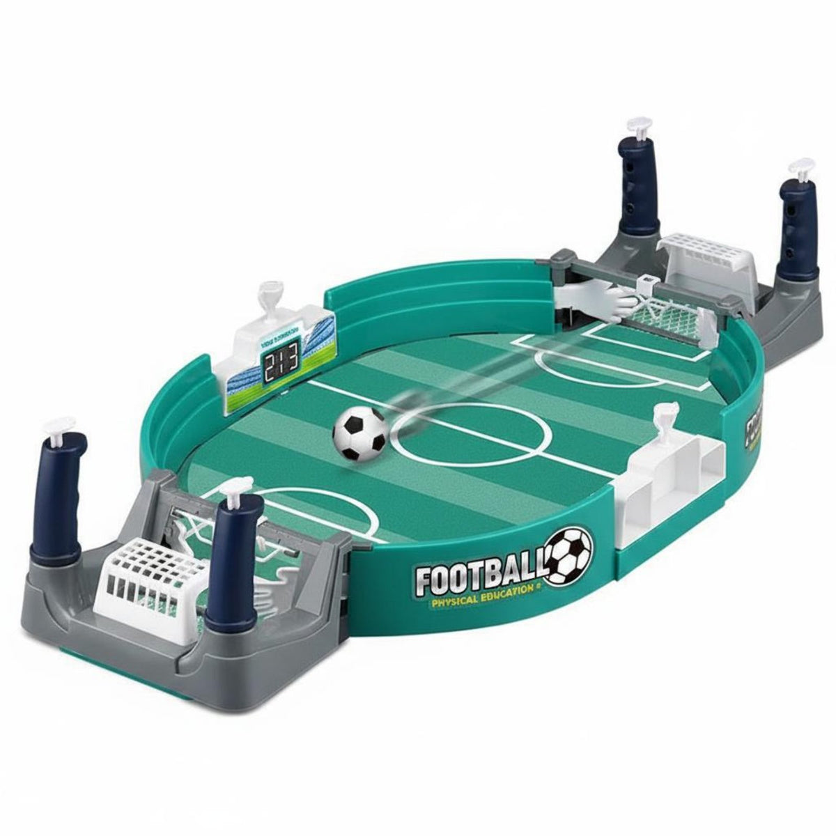 2 Player Desktop Football Game Interactive Mini Foosball Game Family Fun Educational for Children, Home, Parties