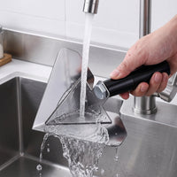 Inside Corner Trowel Mirror Polished Corner Finishing Tool with ABS Handle 90-Degree Trowel Heavy Duty Long-Lasting