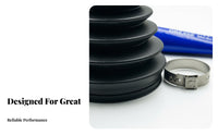 CV Joint Boot Kit Dustproof CV Boot Repair Kit Oil & Grease Resistant