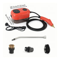 Portable Handheld Steam Cleaner Electric Steam Cleaner with Brush Heads Pressurized Fast Heating for Household