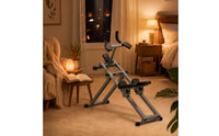 Kneeling Climbing Machine Steel Frame Waist Exerciser Floor Standing