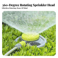 Wide Coverage 360 Degree Rotating Sprinkler Easy to Use Automatic Watering Spray Head Long-Lasting for Gardeners, Farmers, Rooftop, Lawn