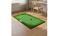 Indoor Golf Putting Smooth-Roll Ball Roll Indoor Golf Putting Mat Realistic Turf Feel Sports Gear for Home, Office, Outdoor