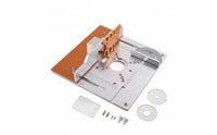 Router Table Insert Plate with Fence Aluminum Router Table Insert Plate Smooth for Carpenters