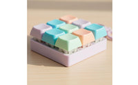 Mechanical Keyboard Fidget Keychain Portable Switch Tester Keychain Cute Keyboard Switch Sensory Toy for Office, Travel