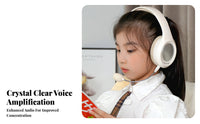 Children's Learning Headset Long Battery Educational Life Learning Headset Timed Shutdown Reminder Study Headphones for Educational Activities