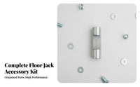 Heavy Duty Hydraulic Lifting Device Repair Parts Good Sealing Lifting Device Caster Wheel Effortless Rolling for Mechanics, DIY Enthusiasts
