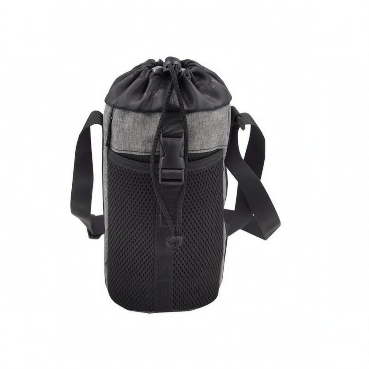 Bluetooth Speaker Storage Bag Adjustable Strap Drawstring Speaker Bag Cylindrical