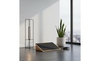 Wooden Slant Board Non-Slip Surface Calf Stretching Board Sturdy Wooden Construction Incline for Home Workout