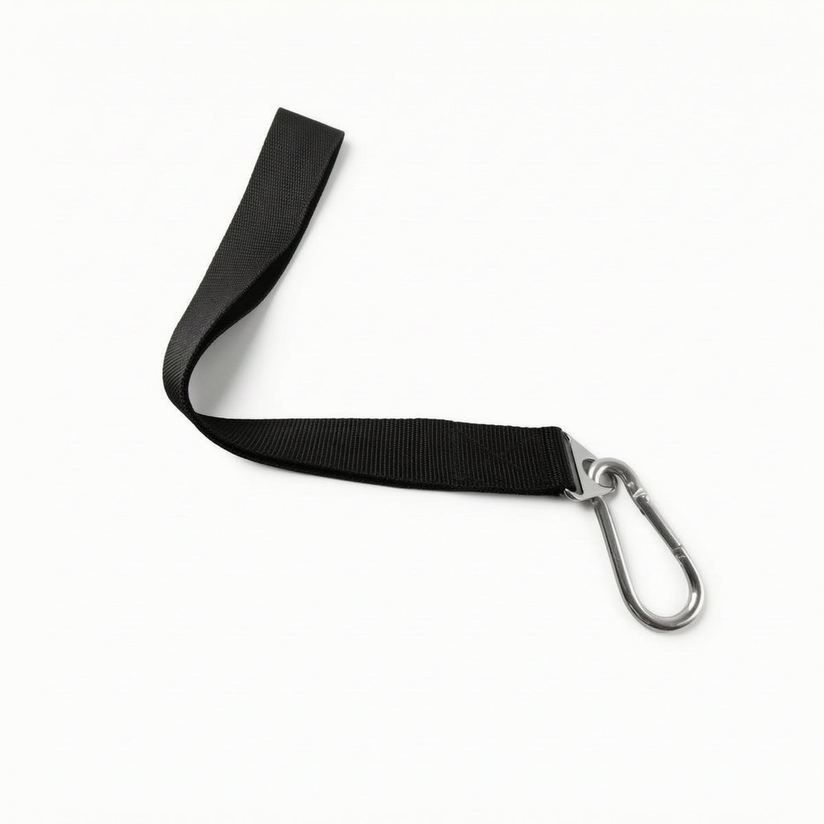 Heavy-Duty Weight Loading Strap with Hook Fitness Nylon Strap with Carabiner Sturdy Weightlifting Accessory Long-Lasting for Weightlifters