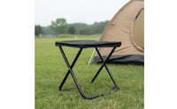 Foldable Portable Folding Stool Lightweight Folding Stool Compact Camp Seat Stable for Fishing