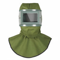 Breathable Sandblasting Hood Lightweight Grinding Dust Hood Wear Resistant Safety Shawl Cap for Polishing