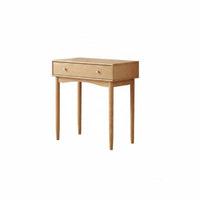 Modern Minimalist aesthetic Vanity with raise-up Mirror 2-in-1 Design Dressing Table Space-Saving Makeup Desk for Students, Apartment Dwellers, Women, Small Spaces, Dorm Room